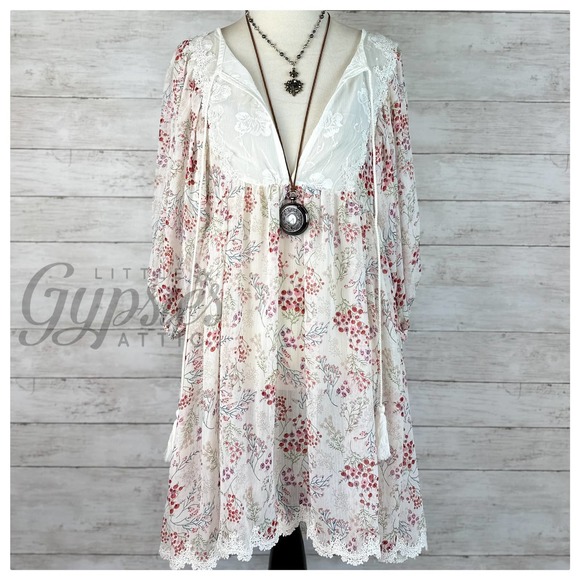 POL Dayna Floral Babydoll Layering Tunic - Picture 4 of 13